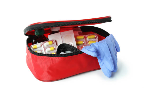 istock First aid medical kit isolated on white background 1456731806