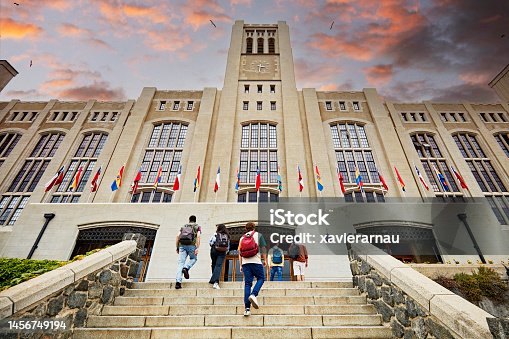 istock College students arriving for night school 1456749194