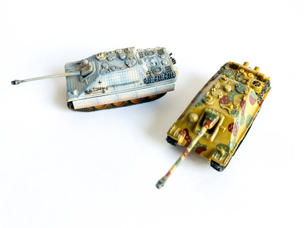 istock World war 2 tank model toy 1456751104