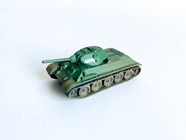 istock World war 2 tank model toy 1456751120