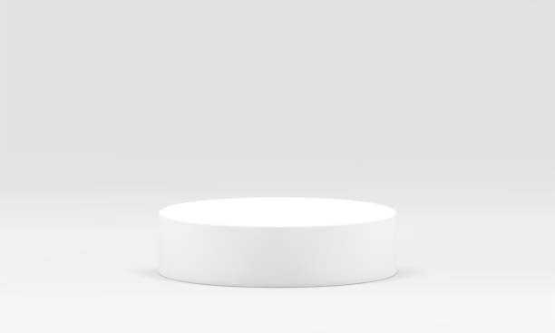 istock White round podium display 3d showroom platform award arena event ceremony realistic vector 1456751857