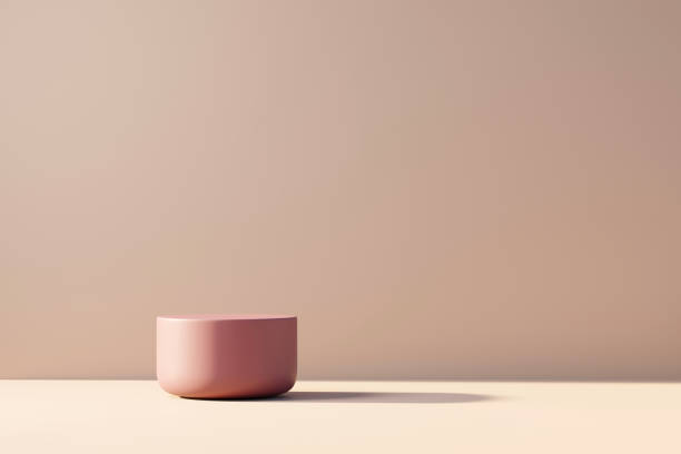 istock Abstract Minimal Modern Podium Platform For Product Display Showcase 3D Rendering 1456755294