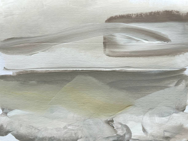 istock Modern abstract artwork. Contemporary painting . 1456755295