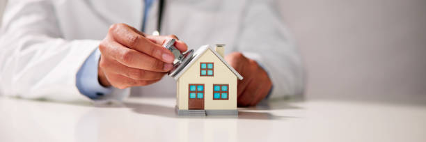 istock Doctor Doing Homecare Inspection 1456758919