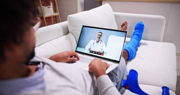 istock African Patient Conferencing Online 1456759359