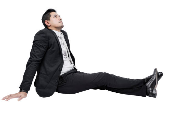 istock Asian businessman sitting 1456759811