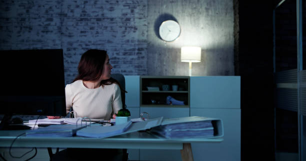 istock Businesswoman At Office Looking 1456760686