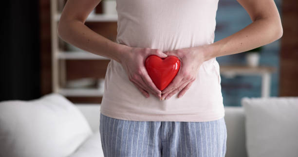 istock Midsection View Of A Woman's Hand Holding Red 1456761391