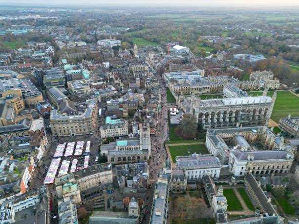istock Cambridge City centre England drone aerial  high angle 1456761526