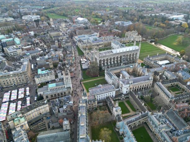 istock Cambridge City centre England drone aerial  high angle 1456761536