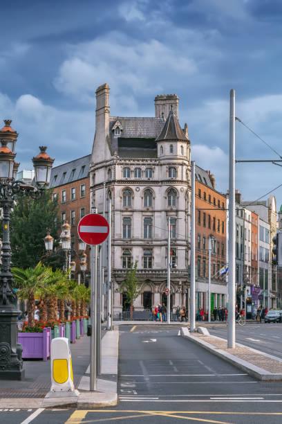istock Street in Dublin, Ireland 1456762157