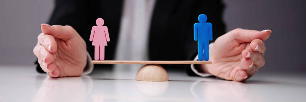 istock Equal Gender Balance And Parity 1456762331