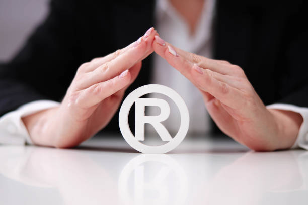 istock Copyright Symbol Protection Sign. Register Trademark 1456762346