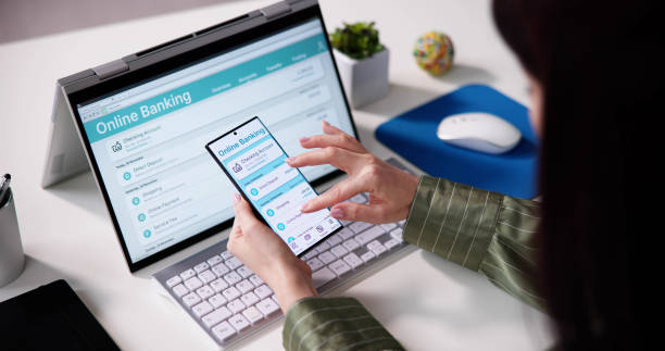 istock Online Bank Ecommerce Money Transfer 2 Factor 1456763028