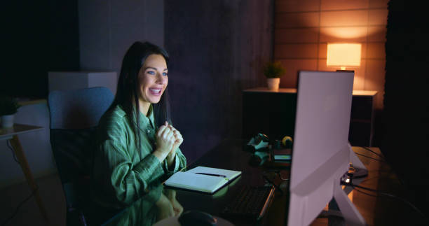 istock Successful Stock Market Trader Looking At Graphs 1456763784