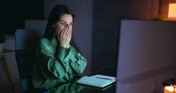 istock Frustrated Businesswoman Looking At Her Computer Screen 1456763848