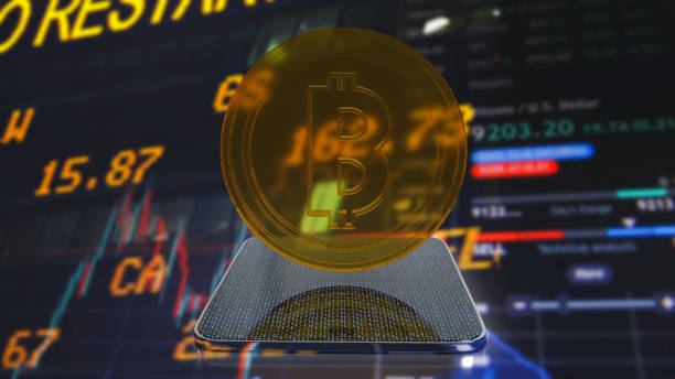 istock The  bitcoin on tablet  for business concept 3d rendering 1456768902