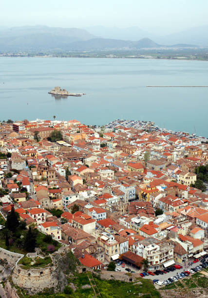 istock View over Nafplio, Greece with Bourtzi Castle 1456769120