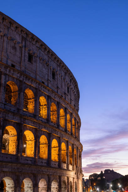 istock Evening at the Colosseum in Rome 1456772519