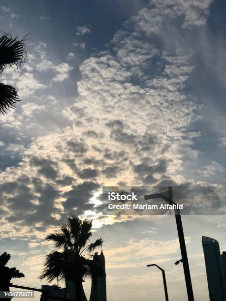 Suncloud Stock Photo - Download Image Now - Bahrain, Beauty, Blue