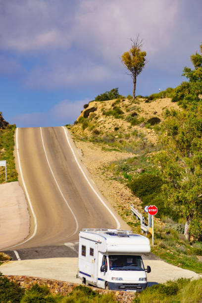 istock Caravan in Park Cabo de Gata, Spain 1456780144