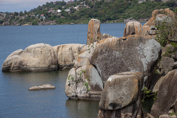 istock The Rock, Lake view and Mountain 1456786865