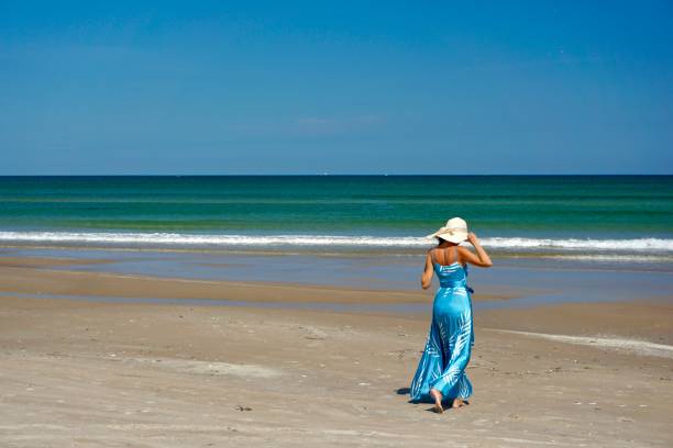 istock A girl on a sandy beach in Denmark. 1456788857
