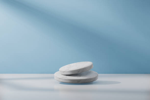 istock 3D Render of plataform for product presentation. 1456795288