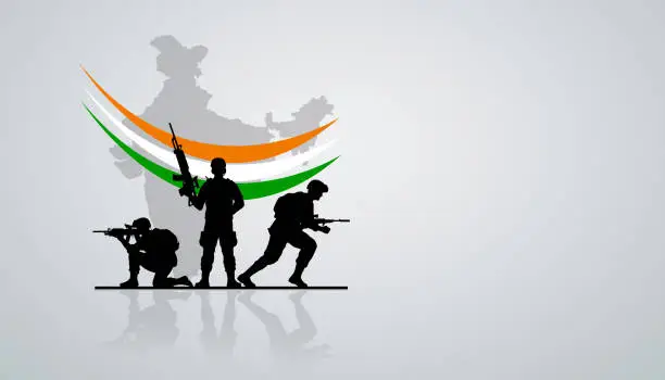 Republic day india, army day and republic day background image.