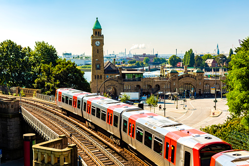 Train in Hamburg