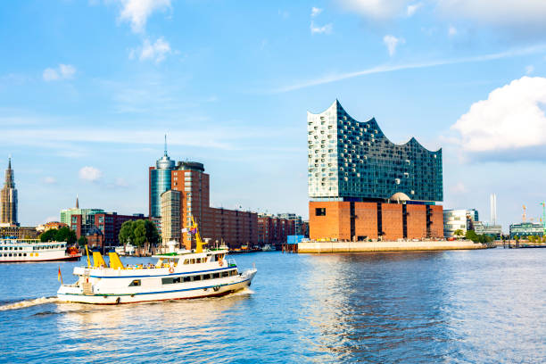 Hamburg Skyline with Elbphilharmonie