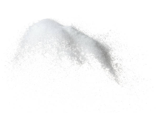 Pure Refined Sugar flying explosion, white crystal sugar abstract cloud fly. Pure refined sugar splash stop in air, food object design. white background isolated high speed freeze motion explosión voladora de azúcar refinado puro, mosca de nube abstracta de azúcar de cristal blanco. pura salpicadura de azúcar refinada parada en el aire, diseño de objetos alimenticios. fondo blanco aislado movimiento de congelación de alta velocidad