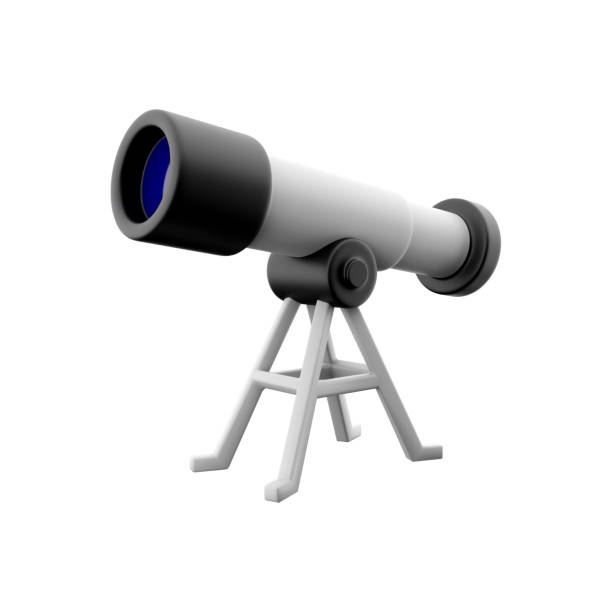 istock 3d rendering space telescope school education icon 3d rendering space telescope icon 1456807183