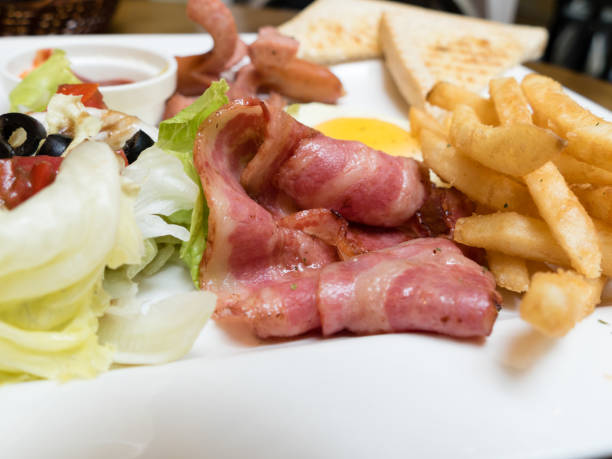 istock Garden salad with lettuce and olives 1456809352