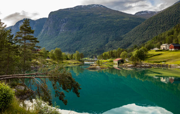 istock lovatnet lake Beautiful Nature Norway. 1456809820