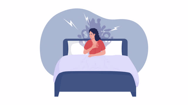 Animated isolated insomnia problem