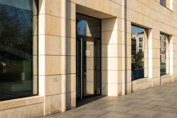 istock Building entrance door 1456812438
