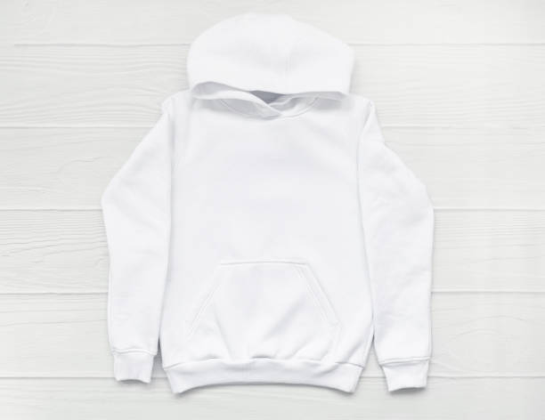 istock White hoodie back mockup on light wood background 1456814306