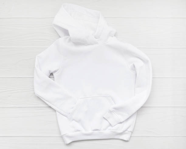 istock White hoodie back mockup on light wood background 1456814310