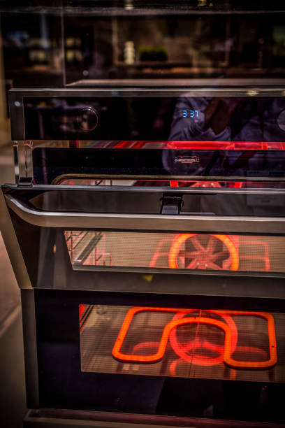 istock Partial view of a heated oven 1456817647