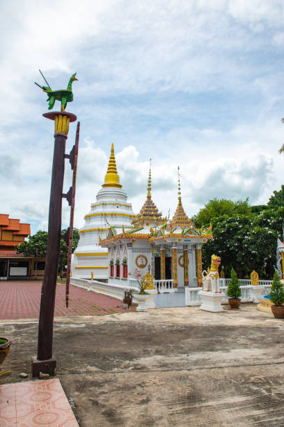 istock White pagoda in Nantaram temple 1456823494