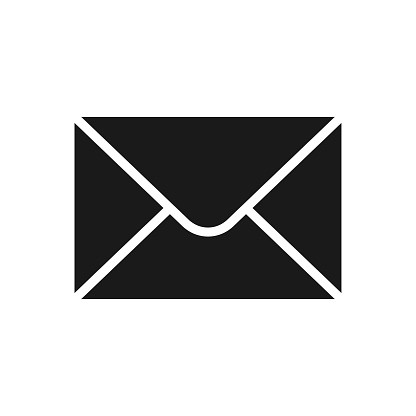 Mail icons. Envelope sign. Illustration.