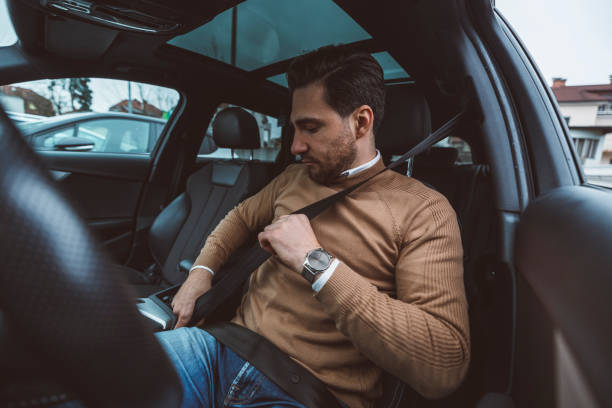 istock A man prepares to drive a car 1456826209