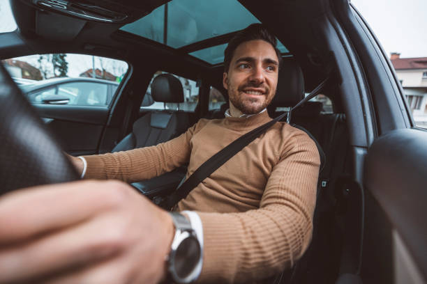 istock A man prepares to drive a car 1456826214