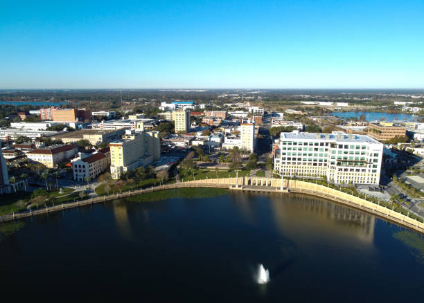 istock Lake Mirror and downtown Lakeland 1456827484