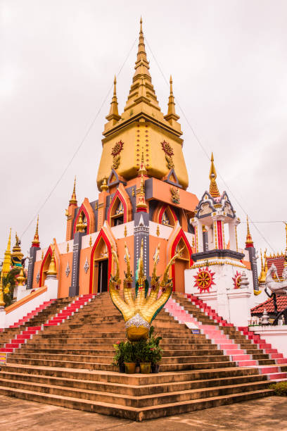 istock Beautiful Building at Huai Sai Khao Temple 1456831987