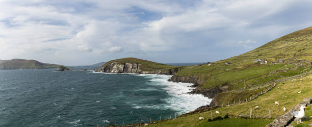istock Dunmore Head on the Dingle peninsula, County Kerry, Ireland. Panoramic. 1456833284