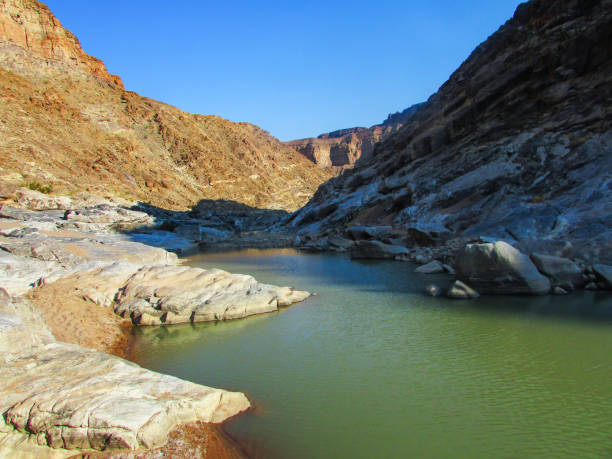 istock At the river within the Fish River Canyon in Namibia. 1456836739