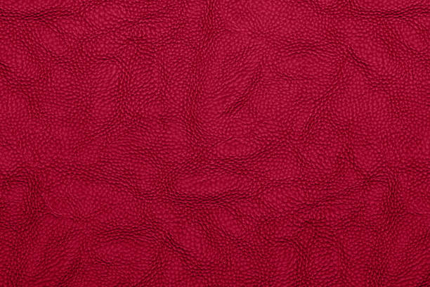 istock Clean magenta leather texture. High resolution. closeup macro 1456838273