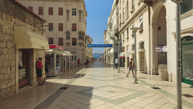 Marmontova Ulica in Split, Croatia